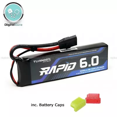 RC Battery Turnigy 6000mAh 3S 11.1V 2S 7.4V 100-200C LiPo XT90 - Drone Car 5000 • £29.89