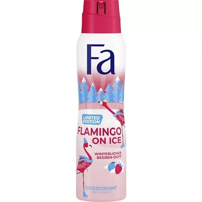 Fa Flamingo On ICE Deodorant Spray 150ml- FREE SHIPPING • $8.99