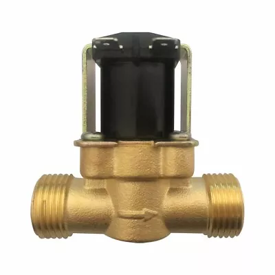 DC12V 1/2  Water Gas Air Normally Closed Brass Electric Solenoid Valve Switch • £11.88