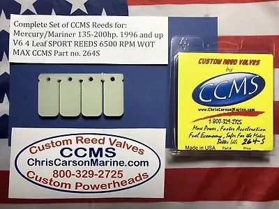 CCMS Mercury/Mariner Sport Outboard Reed 135-200hp 96-up PN.264S • $110