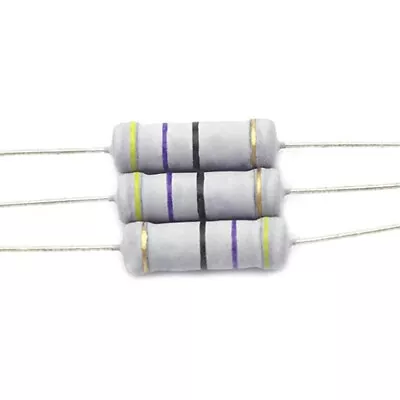 500 Pcs 1/2W Carbon Film Resistors 5% Full Range Of Values 0.1 Ohm To 10M Ohm  • $8.97