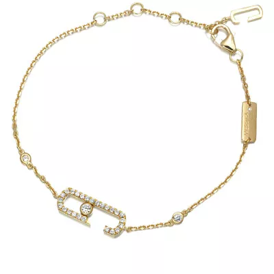 Auth MESSIKA Bracelet Move Diamond 18K 750 Yellow Gold • $2093.92