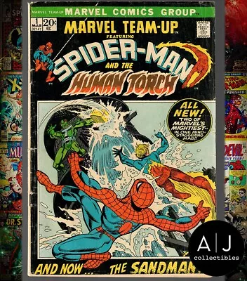 Marvel Team-Up #1 VG- 3.5 (Marvel) 1972 Human Torch • $36.41