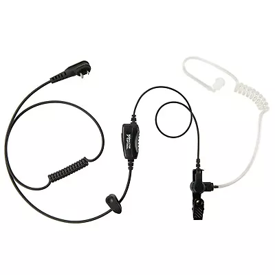 1-Wire Clear Coil Push-to-talk Earphone For Motorola EP450 P140 CLS1450 Bearcom • $8.59