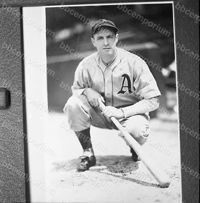 Earle Brucker Philadelphia Athletics Med. Frame Negative - Jim Rowe Archive W981 • $10