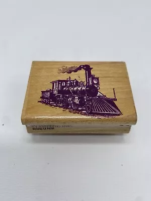 Nostalgic Train Rubber Stamp - Steam Engine A2532D Rubber Stampede NEW • $6.50