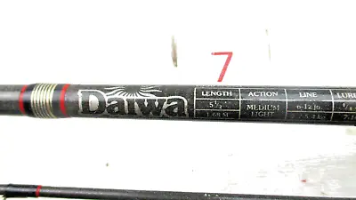 Vintage DAIWA Pistol Grip Fishing Rod  5 1/2' 2 Pc • $38.15