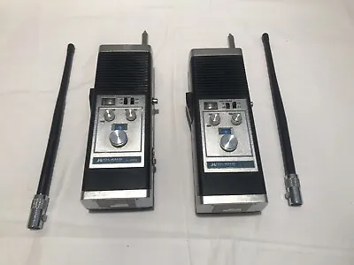 Vintage Midland International 13-777c Walkie Talkies Radio Set Of 2 • $49.99