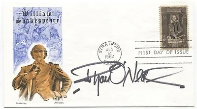 Ryan O'Neal Signed First Day Cover And Photo Autographed FDC Signature Actor • $45