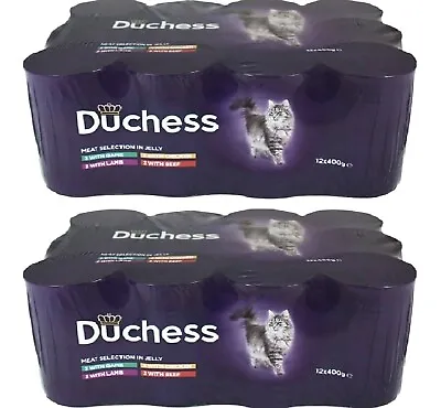 £24.99 • Buy DUCHESS SELECTION CAT X24 - 400g (12pack X2) - Tinned Pet Food Wet Can Bp Feed 