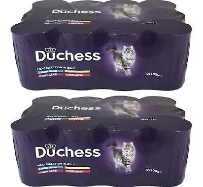 £24.99 • Buy DUCHESS SELECTION CAT X24 - 400g (12pack X2) - Tinned Pet Food Wet Can Bp Feed 