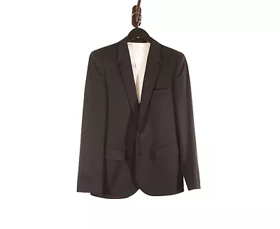 Maison Martin Margiela X H&M Blazer Wool Blue Navy Sports Jacket Men's 36R • $37.78