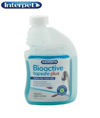 Interpet Bioactive Tapsafe Plus Aquarium Water Dechlorinator Treatment 250ml • £11.49