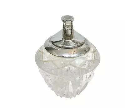 Vintage Princess House Lead Crystal Glass Tabletop Lighter • $30