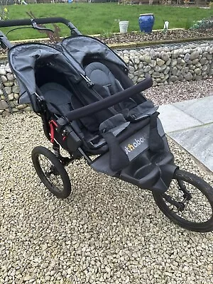 Out N About NIPSP-02SGV4 Double Pushchair - Steel Grey • £1000