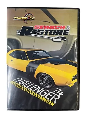 Powerblock Search & Restore 74 Challenger Muscle Car Transformation (DVD 2013) • $0.99