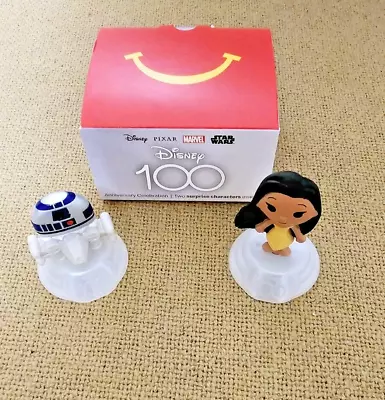 McDonalds 2023 Disney 100 Year   Pocahontas & R2D2 Happy Meal Toys • $2.99