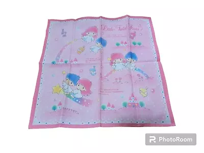 $16.99 • Buy Vintage 1991 Sanrio Little Twin Stars Hankie