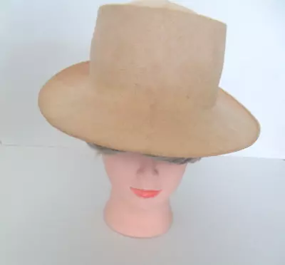Vintage Montecristi Panama Hat 1950s Handmade Fine Woven Toquilla Straw Ecuador • $79.99