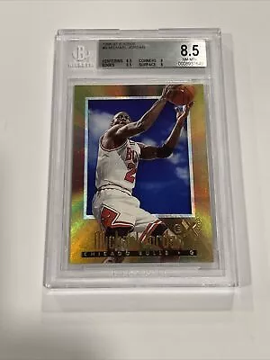 1996-97 Skybox EX2000 Michael Jordan Chicago Bulls BGS 8.5 NM-MT+ Fresh! • $99.99