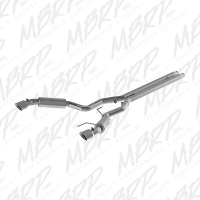 MBRP Armor Lite Race CatBack Exhaust For 2015-2017 Mustang GT 5.0L Coupe Only • $519.99