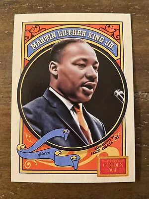 MARTIN LUTHER KING JR 2014 Panini Golden Age #82 Activist • $1.29