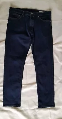 M&S Slim Fit Blue Stretch Denim  Jeans Waist 36 Length 31   • £5.99