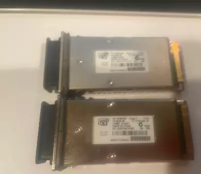 QTY OF (2) Cisco X2-10GB-SR. 10GBASE X2 Module • $20