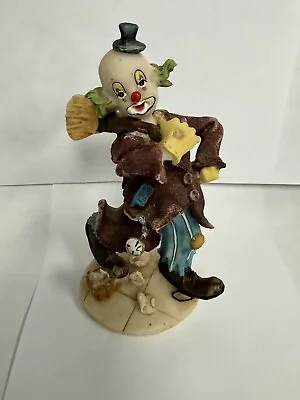Vintage Hobo Clown With Mop/bucket Cleaner Detailed Figurine Clown Collecter • $5.99