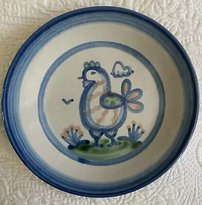 M.A. Hadley Pottery Bread And Butter/Dessert Plate Country Chicken  7 1/2” • $30