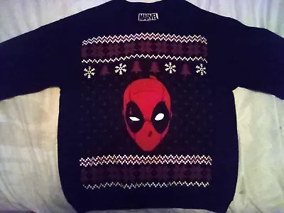 Marvel; Deadpool Christmas Sweater (M) • $23