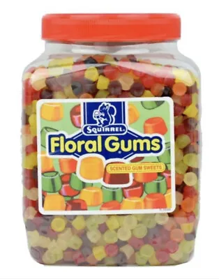 £2.49 • Buy Original Floral Gums Squirrel Scented Hard Gum Retro Sweets Shop Candy 100g 2023