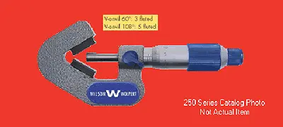 $210 • Buy Wilson Wolpert 250-01I V-Anvil Outside Micrometer