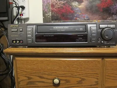 AIWA HV-MX100U Multi System Hi Fi Stereo VCR PAL NTSC MESECAM 110-240v • $1050