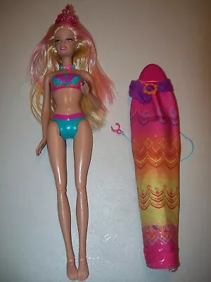 Barbie In Mermaid Tale 2 Merliah 2012 Changes From Mermaid To Surfing Merliah • $19.99