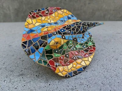 $48 • Buy Mosaic Art Handmade Stingray Fish Multi-Color 