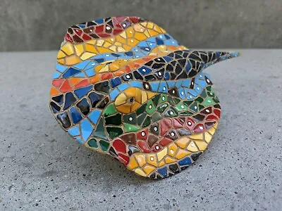 Mosaic Art Handmade Stingray Fish Multi-Color  • $45