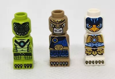 3 LEGO Microfigures CHIIMA Board Game Replacement Micro Figures 50006 • $12