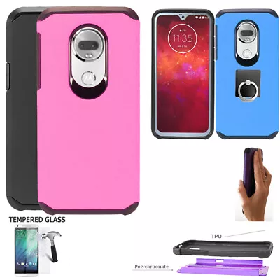 For Verizon Moto G7 Power Case / G7 Supra Case Shock Absorbing Hybrid Cover  • $8.98