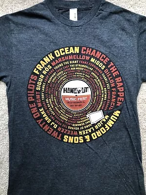 Hangout Music Festival 2017 Shirt Sz Small Frank Ocean Migos Weezer Mumford MGMT • $25