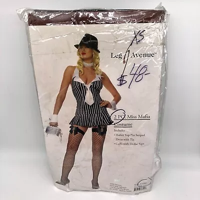 New Leg Avenue Miss Mafia Costume - Size XS • $32