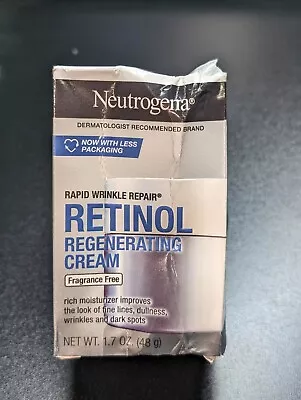 Neutrogena Rapid Wrinkle Repair Retinol Regenerating Cream FRAGRANCE FREE - 48g • $19.99