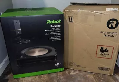 IRobot Roomba S9 Robot Vacuum Black S955020 Self Emptying Easy Powerful App New • $485.37