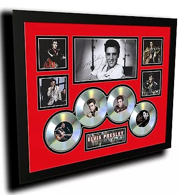 Elvis Presley The King Signed Limited Edition Framed Memorabilia • $129.99