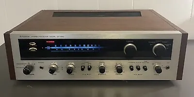 Vintage Pioneer SX-990 Silver Stereo Receiver Very Nice TESTED & FULLY WORKING! • $195