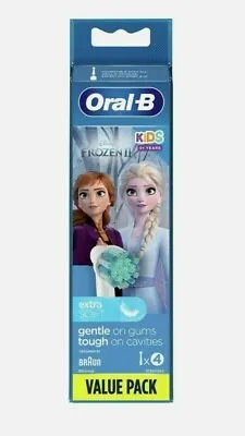 Braun Oral-B Electric Toothbrush Replacement Heads For Kids - Frozen Characters • £14.99