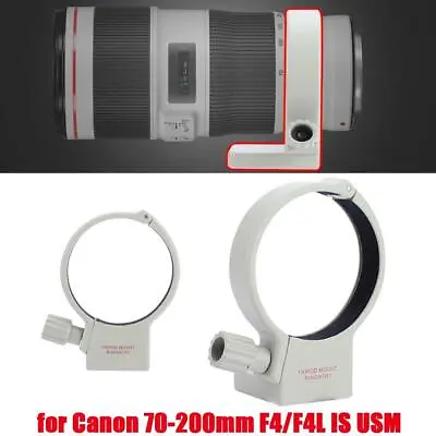 £10.44 • Buy Camera Lens Tripod  Mount Collar  For  70-200mm F4/F4L IS USM White