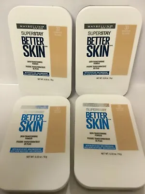 LOT OF 4 Maybelline Superstay Better Skin Skin-Transforming Powder #30 Warm Nude • $54.36