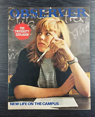 Observer Magazine: New Life On The Campus 8th May 1966 • £6.99