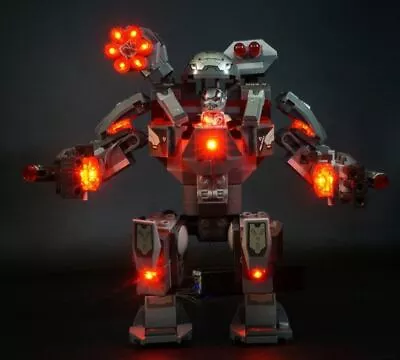 LED Lighting Kit For LEGO 76124 Marvel Super Heroes Avengers War Machine Buster • $34.25